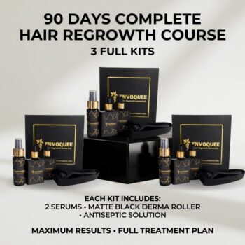 Envoquee Hair Regrowth Serum Kit – 3 Kits